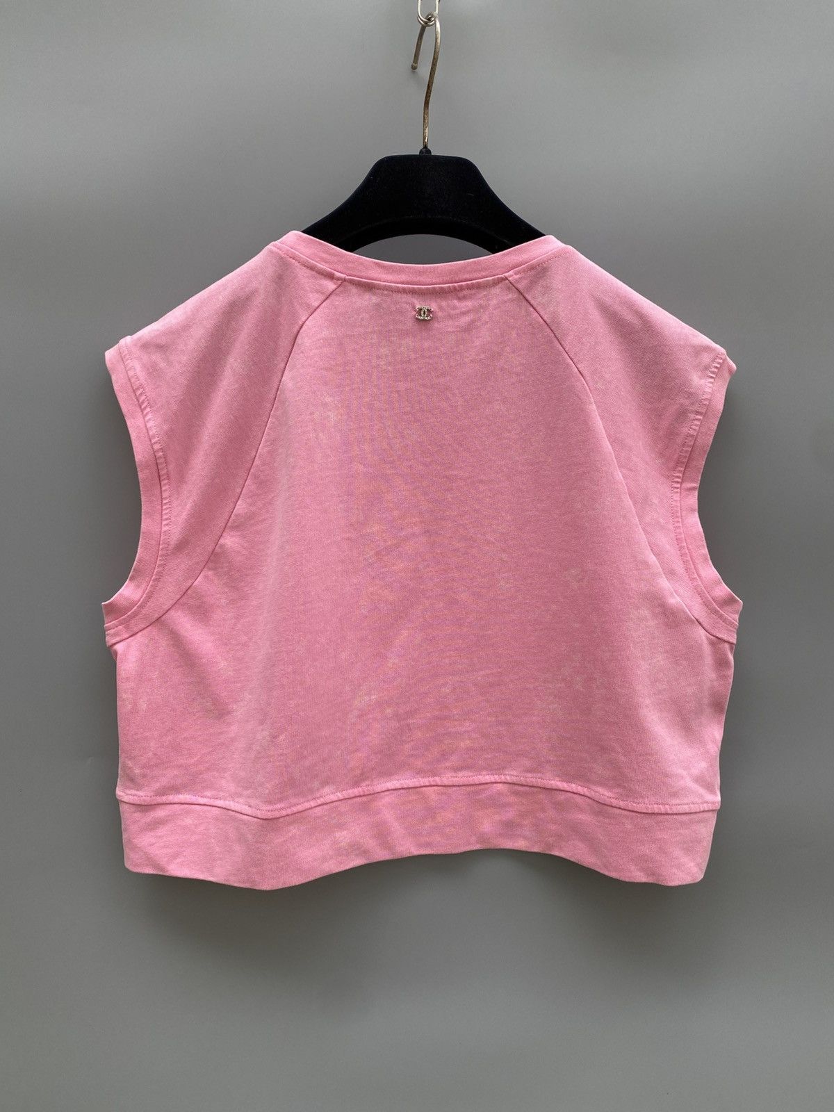 Chanel S/S 2023- Chanel- Virginie Viard- Cropped Top Size M / US 6-8 / IT 42-44 - 2 Thumbnail