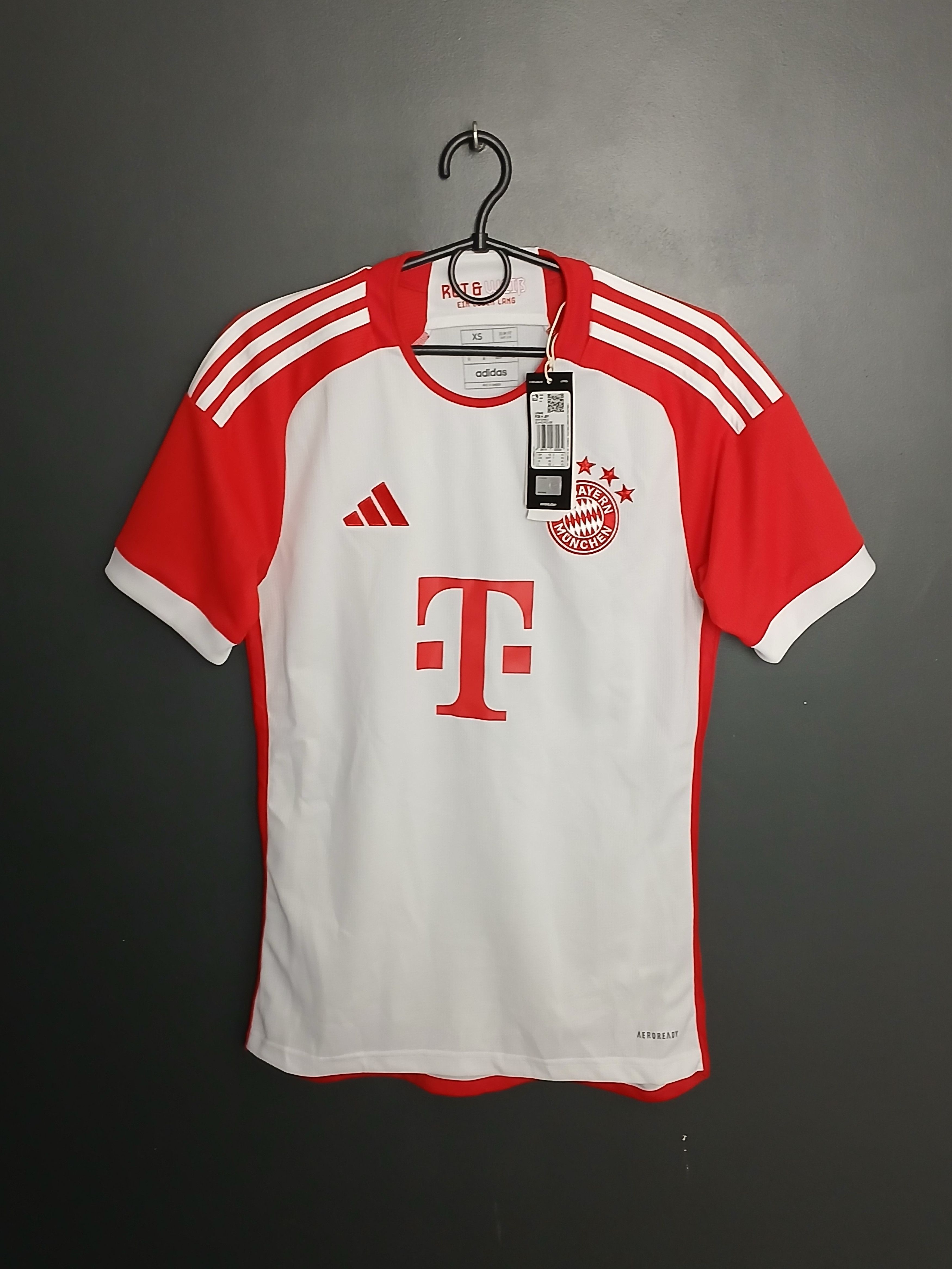 Adidas New Bayern Munchen 23/24 Home Musiala Football Jersey Size US XS / EU 42 / 0 - 2 Thumbnail