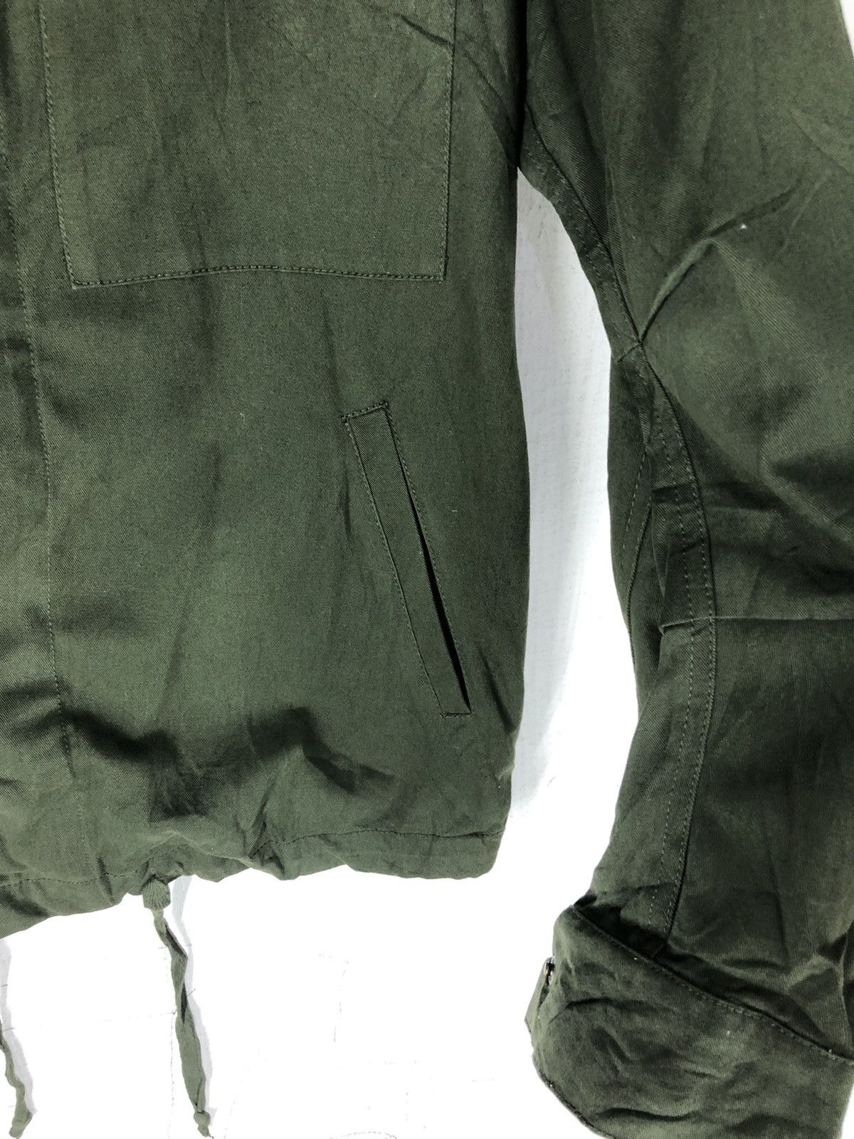Zara Zara Ombré Seguin Motorcycle Patch Embroidered Army Jacket Size US S / EU 44-46 / 1 - 3 Thumbnail