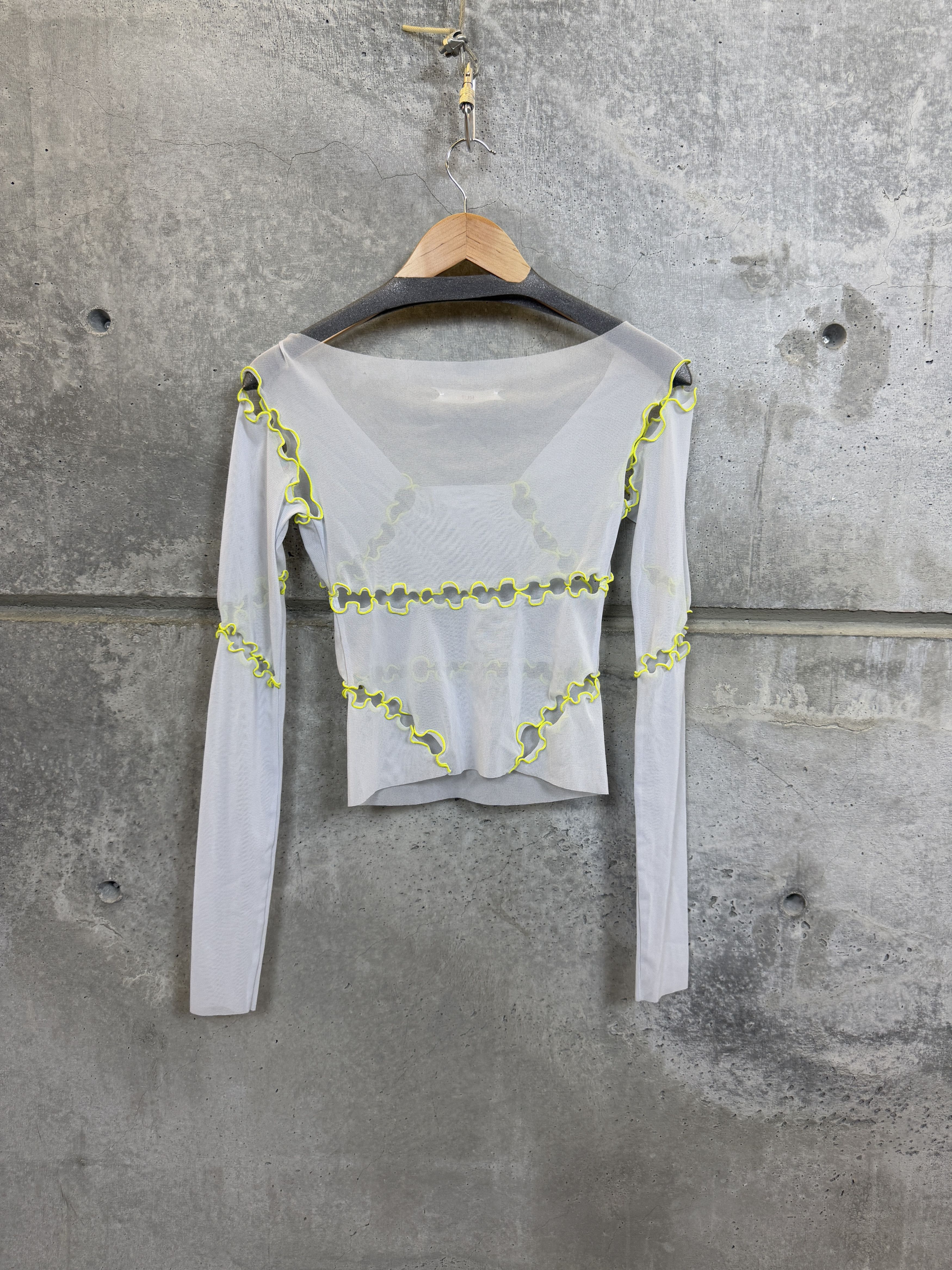 RUIbuilt $400 RUI Mesh Long-Sleeve T-Shirt Size S / US 4 / IT 40 - 7 Thumbnail