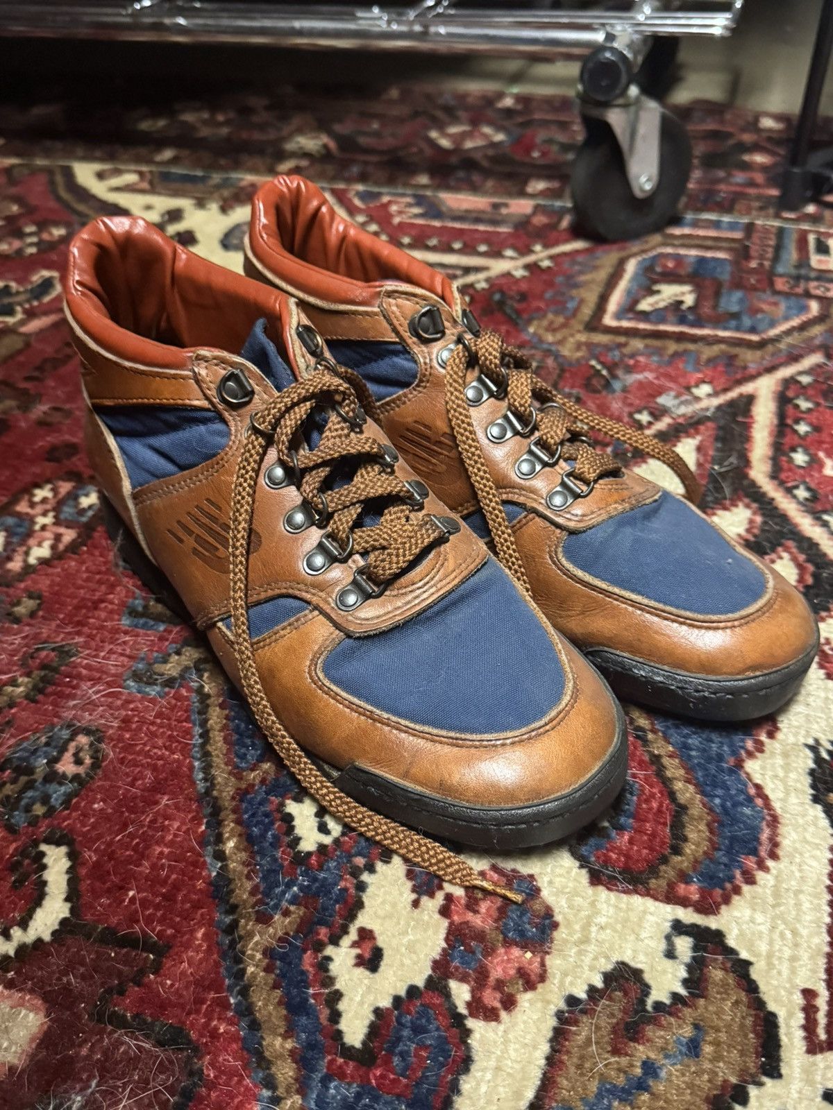 New Balance × Vintage 80s New Balance Rainer Hiking Sneaker Size US 10 / EU 43 - 2 Thumbnail