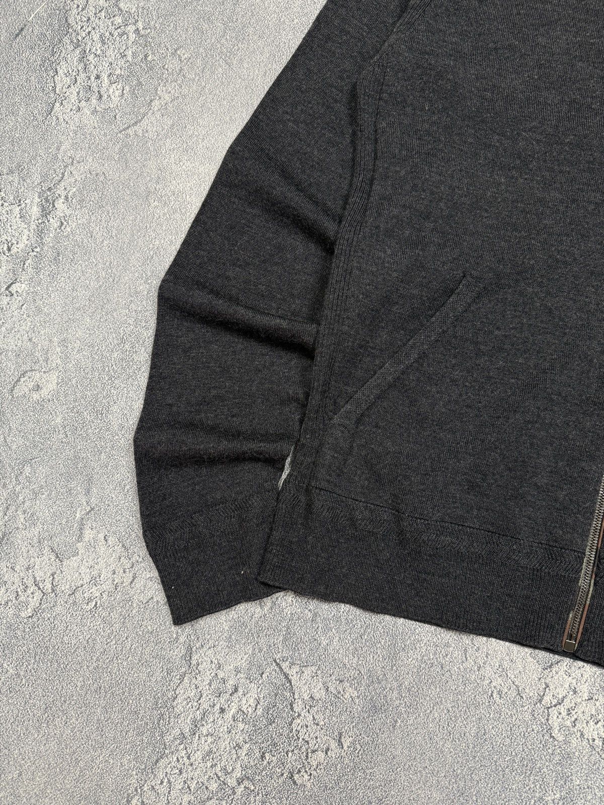 Belstaff Belstaff Zip-Up Sweater Made In Italy L Size US L / EU 52-54 / 3 - 2 Thumbnail