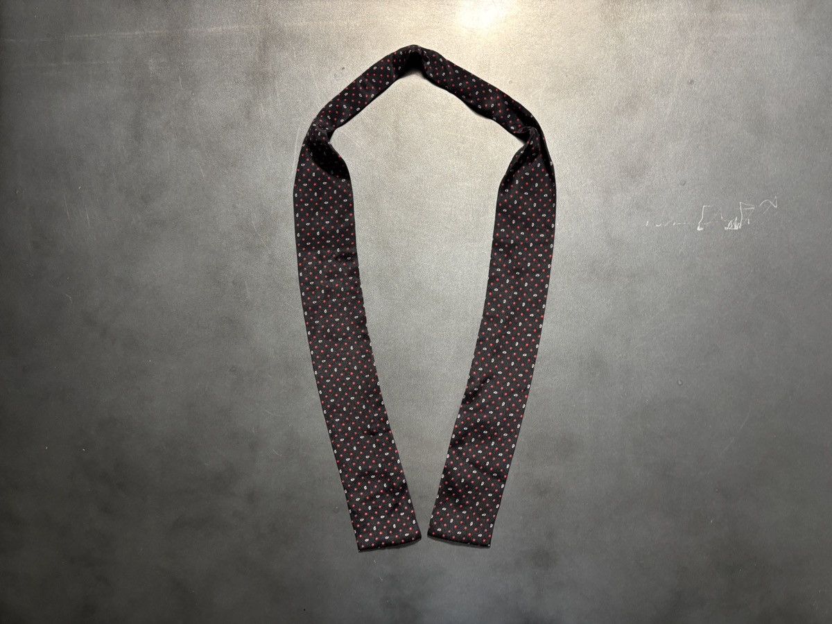 Vicky Davis Vintage Slik Cravat Bowtie Ascot Neckerchief Vicky Davis Tie Size ONE SIZE - 13 Thumbnail