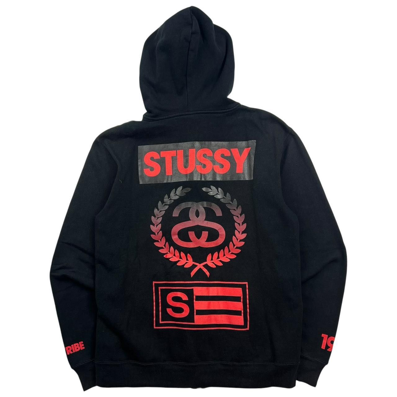 Stussy Vintage Stussy “1980” “INTL. TRIBE” Zip Up Hoodie - Large Size US L / EU 52-54 / 3 - 1 Thumbnail