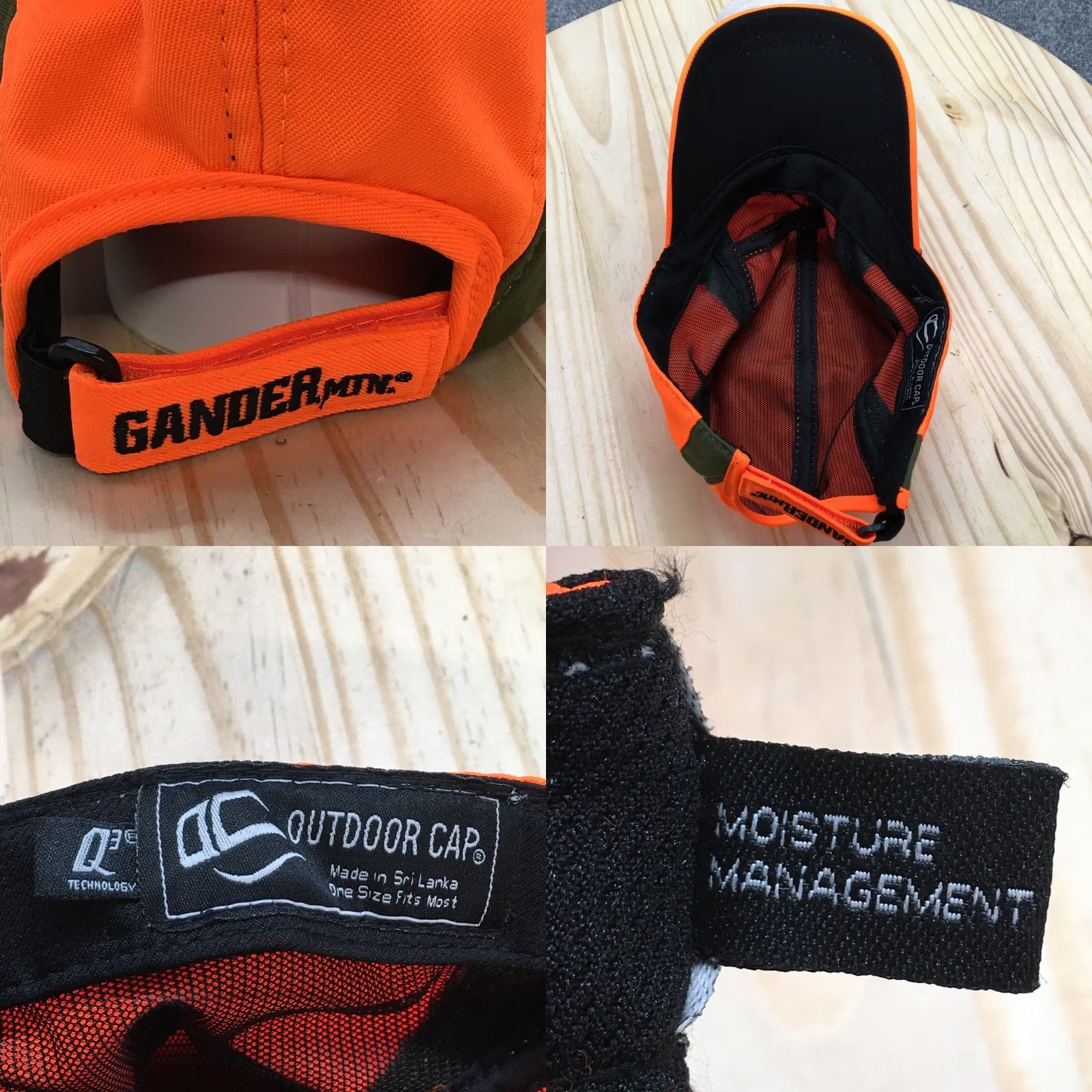 Logo 7 Outdoor Cap GSX Gander Mountain 5 Panel Cap Orange Mens One Size Embroidered Logo Size ONE SIZE - 8 Thumbnail