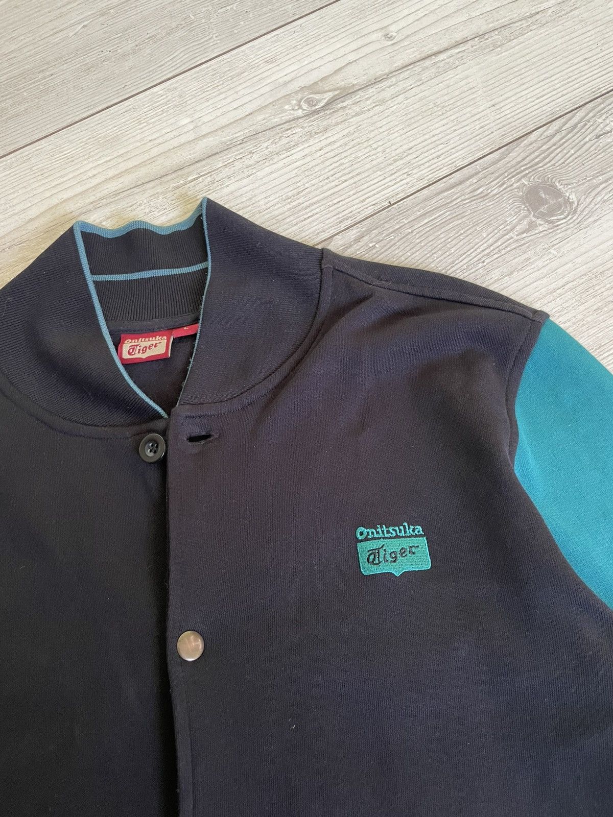 Japanese Brand × Onitsuka Tiger Onitsuka Tiger Bomber Sweatshirt Size US L / EU 52-54 / 3 - 9 Thumbnail