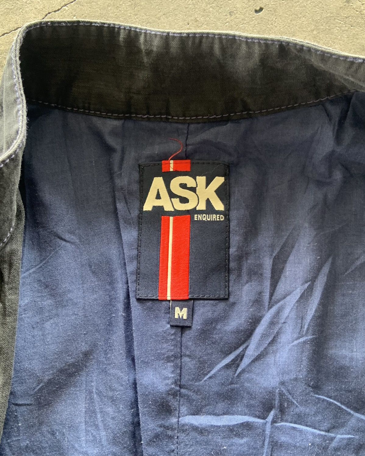 If Six Was Nine × Japanese Brand × Le Grande Bleu (L.G.B.) Ask Enquired Cafe Racer Canvas Jacket Size US S / EU 44-46 / 1 - 6 Thumbnail
