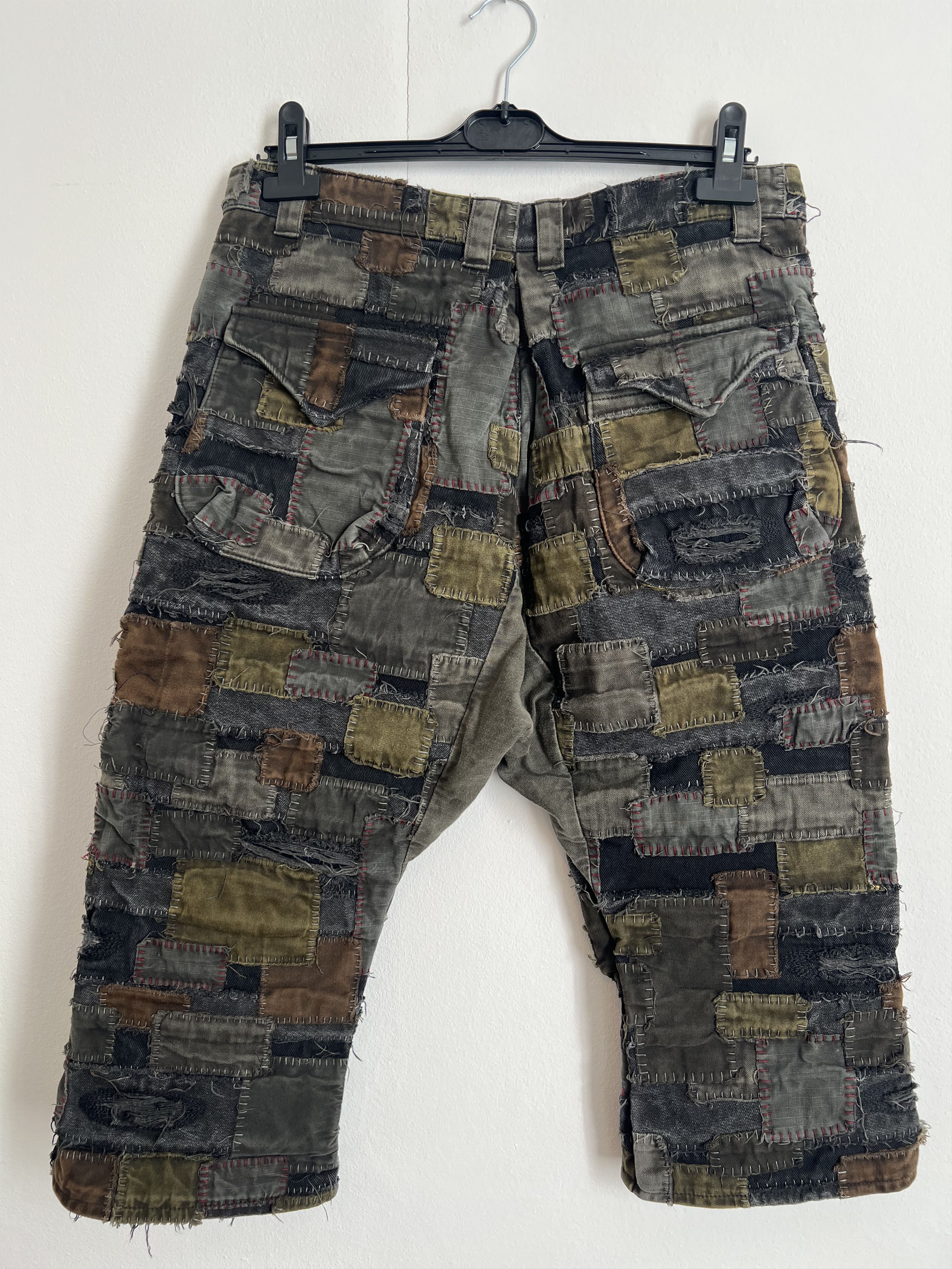 Blackmeans Blackmeans Boro Cargo Pants Size US 32 / EU 48 - 3 Thumbnail