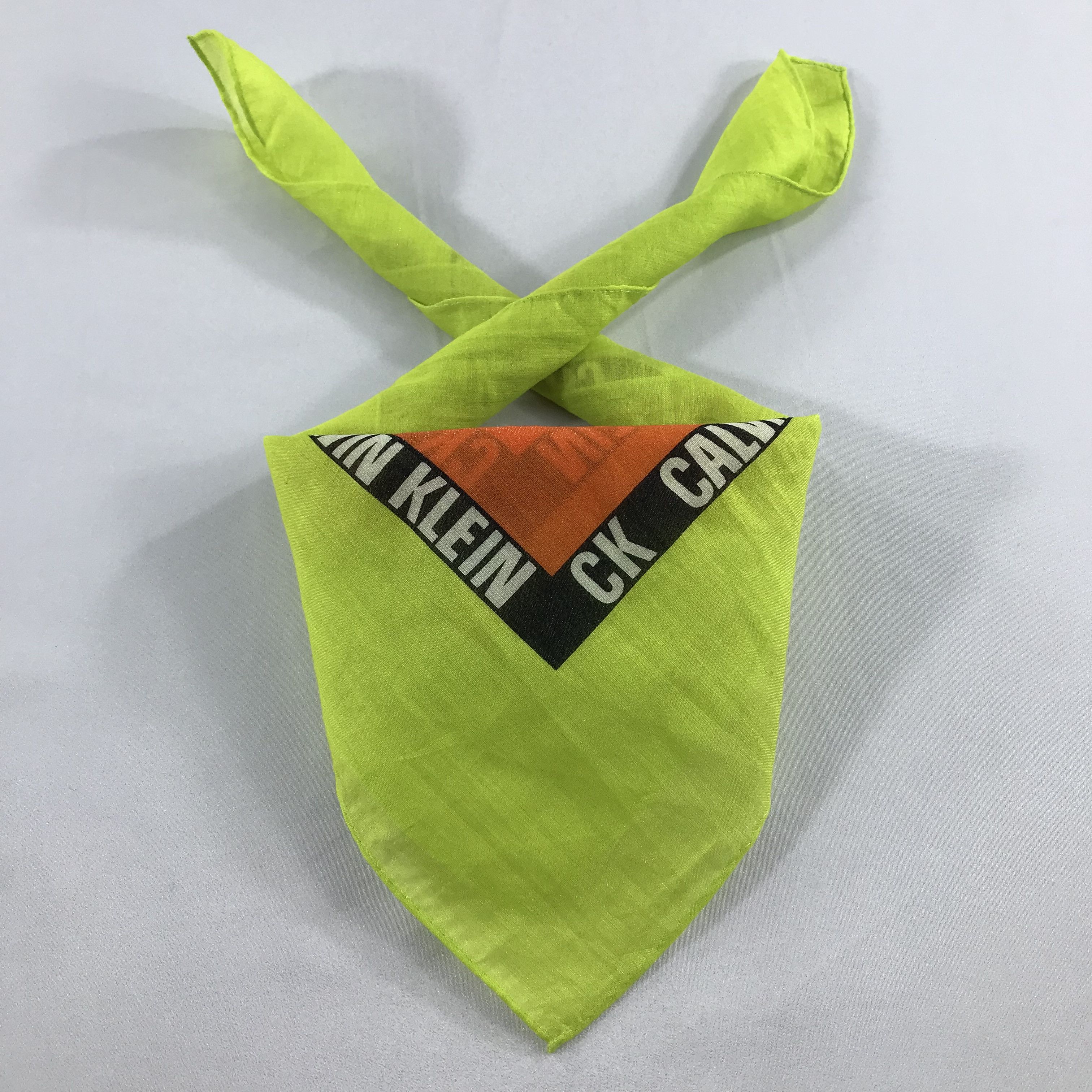 Calvin Klein × Vintage Calvin Klein Bandana / Handkerchief / Neckerchief - S2203 Size ONE SIZE - 3 Thumbnail