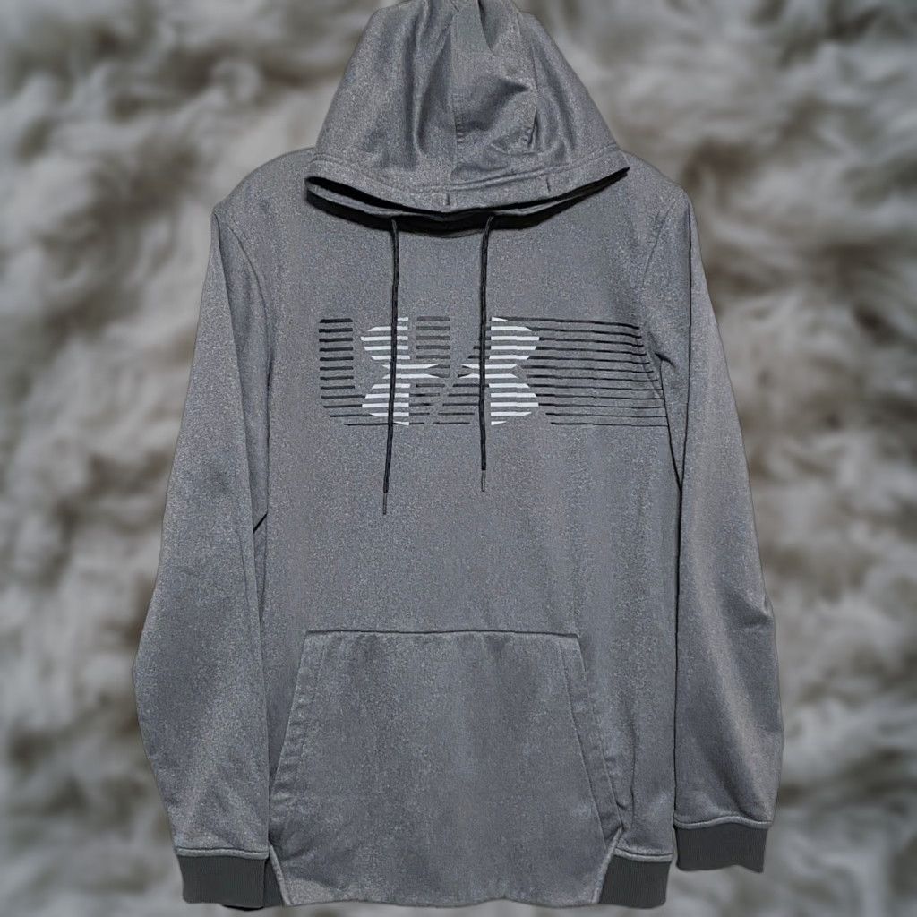 Under Armour Under Armour Hoodie Pullover ColdGear Men M Casual Athleisure Comfort Cozy Gray Size US M / EU 48-50 / 2 - 1 Thumbnail