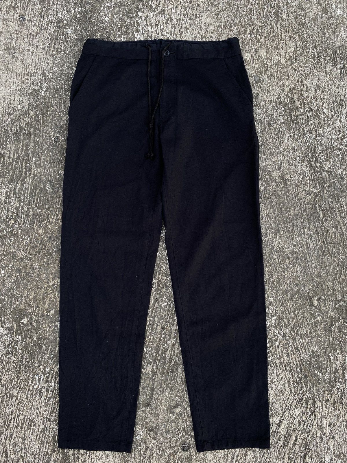 image of Yohji Yamamoto x YS For Men Yamamoto Ys By Yohjiyamamoto Pants in Black, Men's (Size 28)