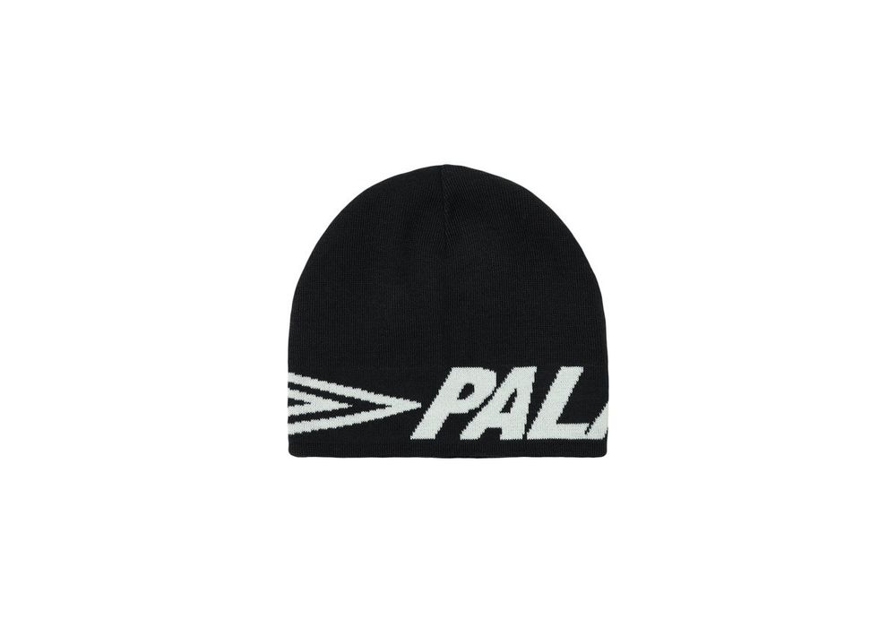 Palace Palace Umbro Nein Cuff Beanie Black | Grailed