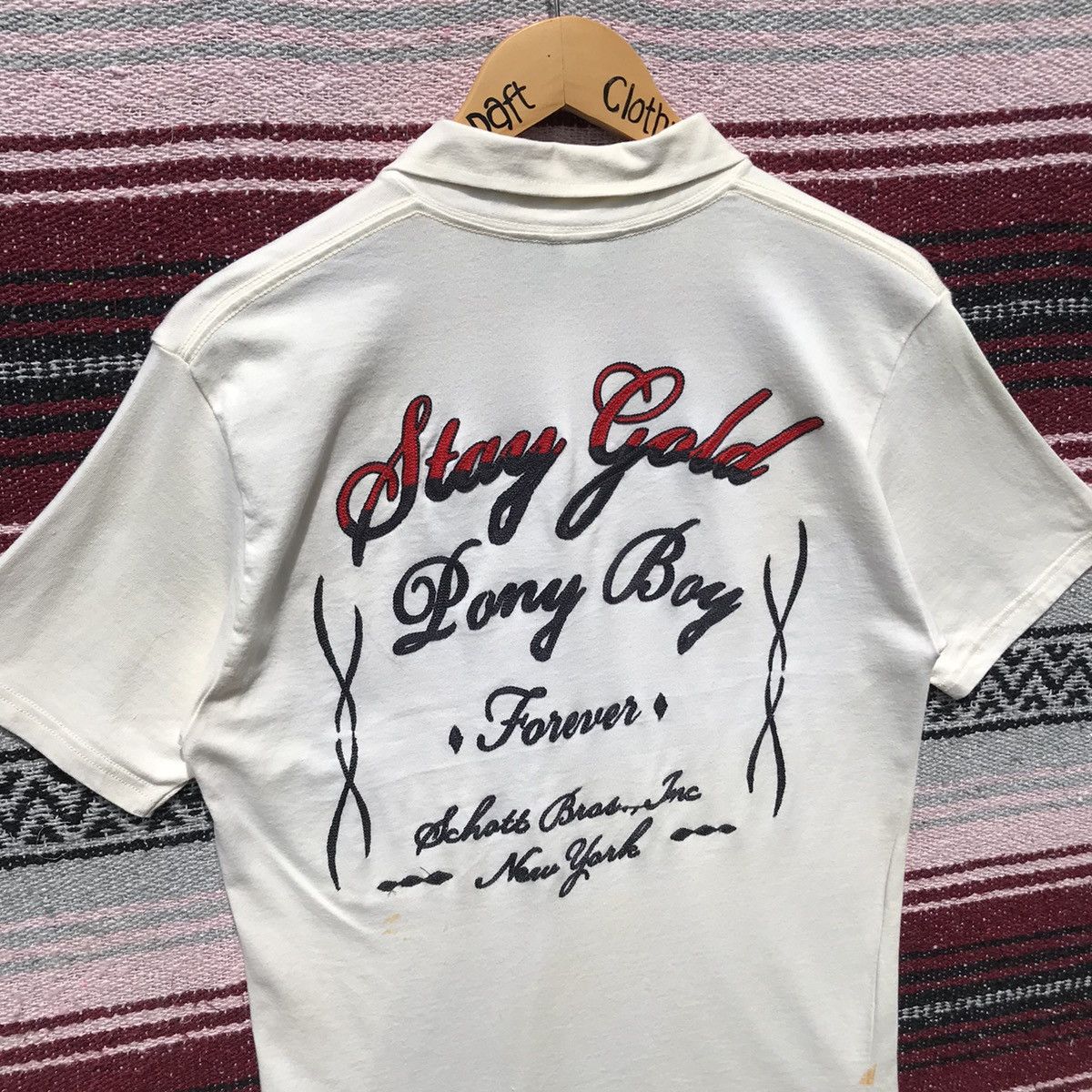 Schott Schott N.Y.C Bowling Shirt Vintage Schott Size US S / EU 44-46 / 1 - 5 Thumbnail