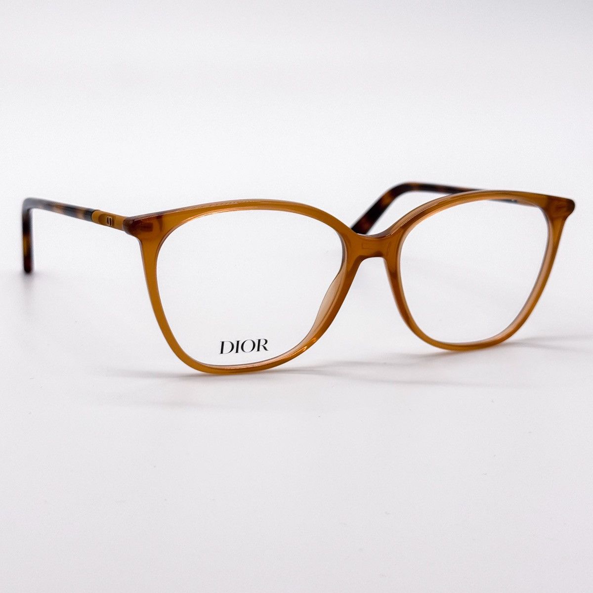 Dior NEW Dior Brown Havana Eyeglasses, Women Dior Mini CD S6I Size ONE SIZE - 4 Thumbnail
