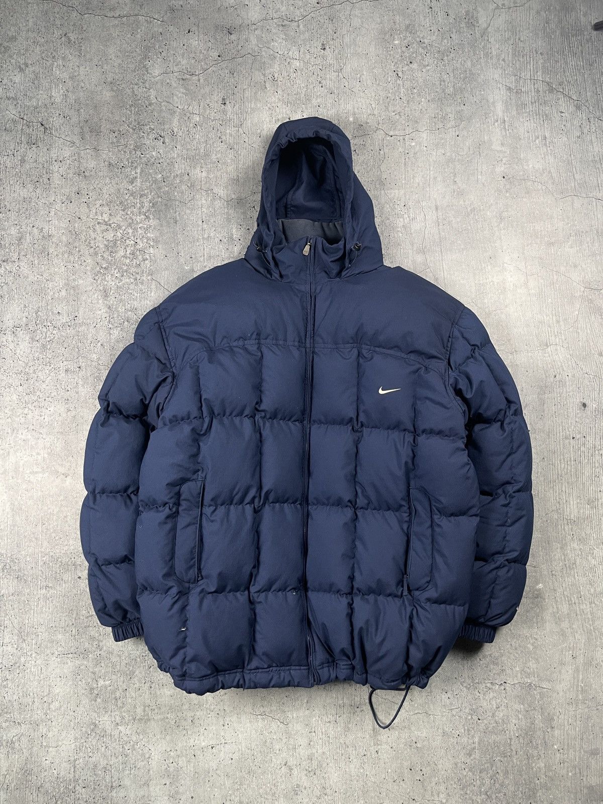 Very Rare 90s Nike Vintage Nylon Puffer Jakcet