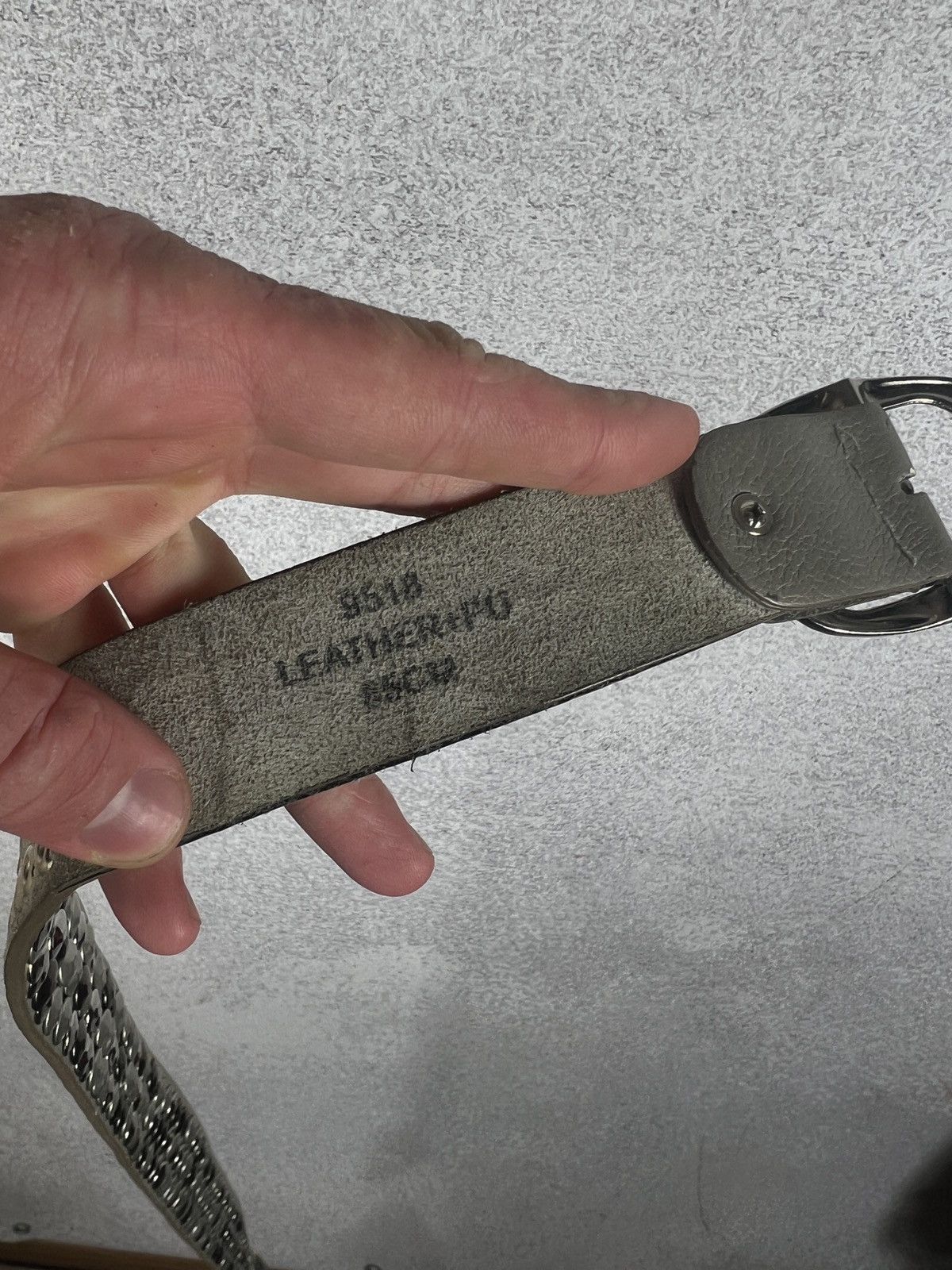 Hysteric Glamour Vintage Y2K Leather Simon B.B. Style Avant Garde Belts Size ONE SIZE - 7 Thumbnail