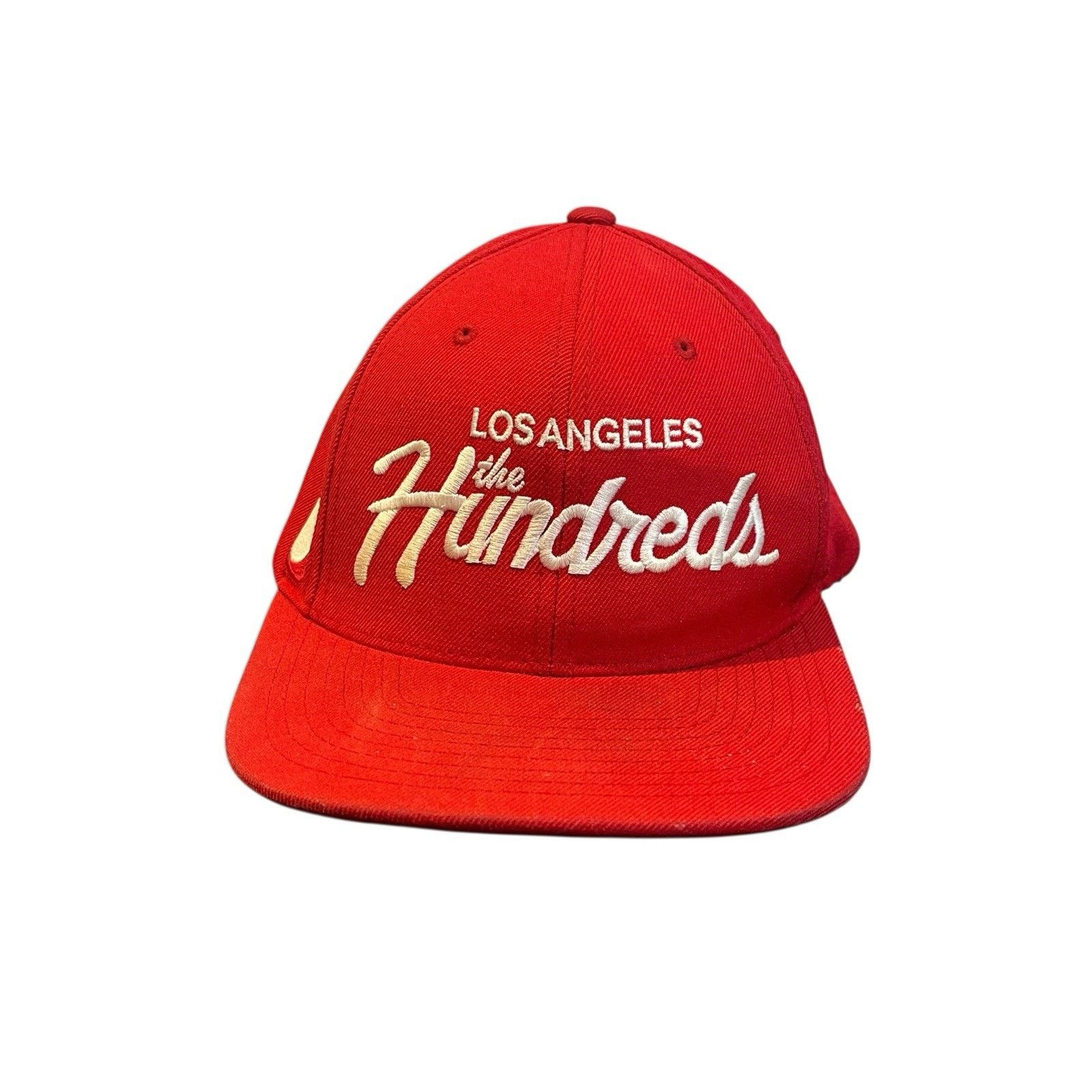The Hundreds Y2K The Hundreds Los Angeles Script SnapBack Acrylic Wool Size ONE SIZE - 1 Thumbnail