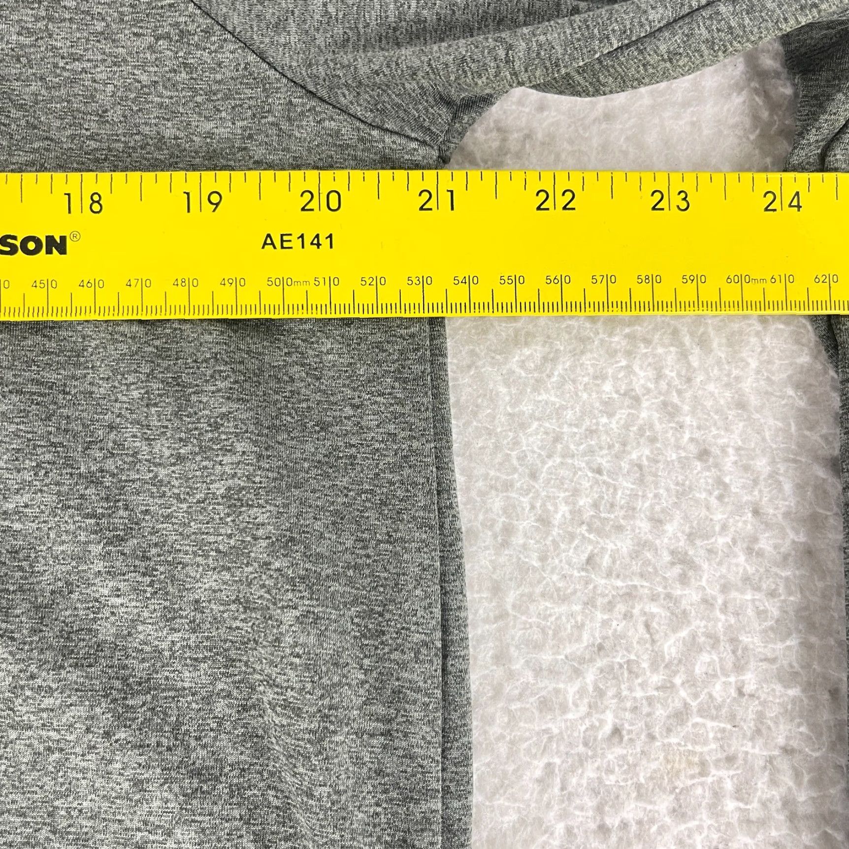 Varley Varley Dalwood Top Womens Large Gray Active Stretch Jersey Long Sleeve Pullover Size L / US 10 / IT 46 - 5 Thumbnail