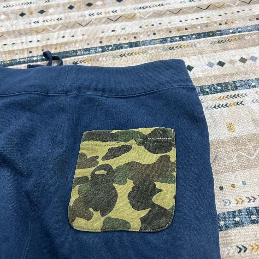 Bape SHARK SWEAT PANT Size US 32 / EU 48 - 9 Thumbnail