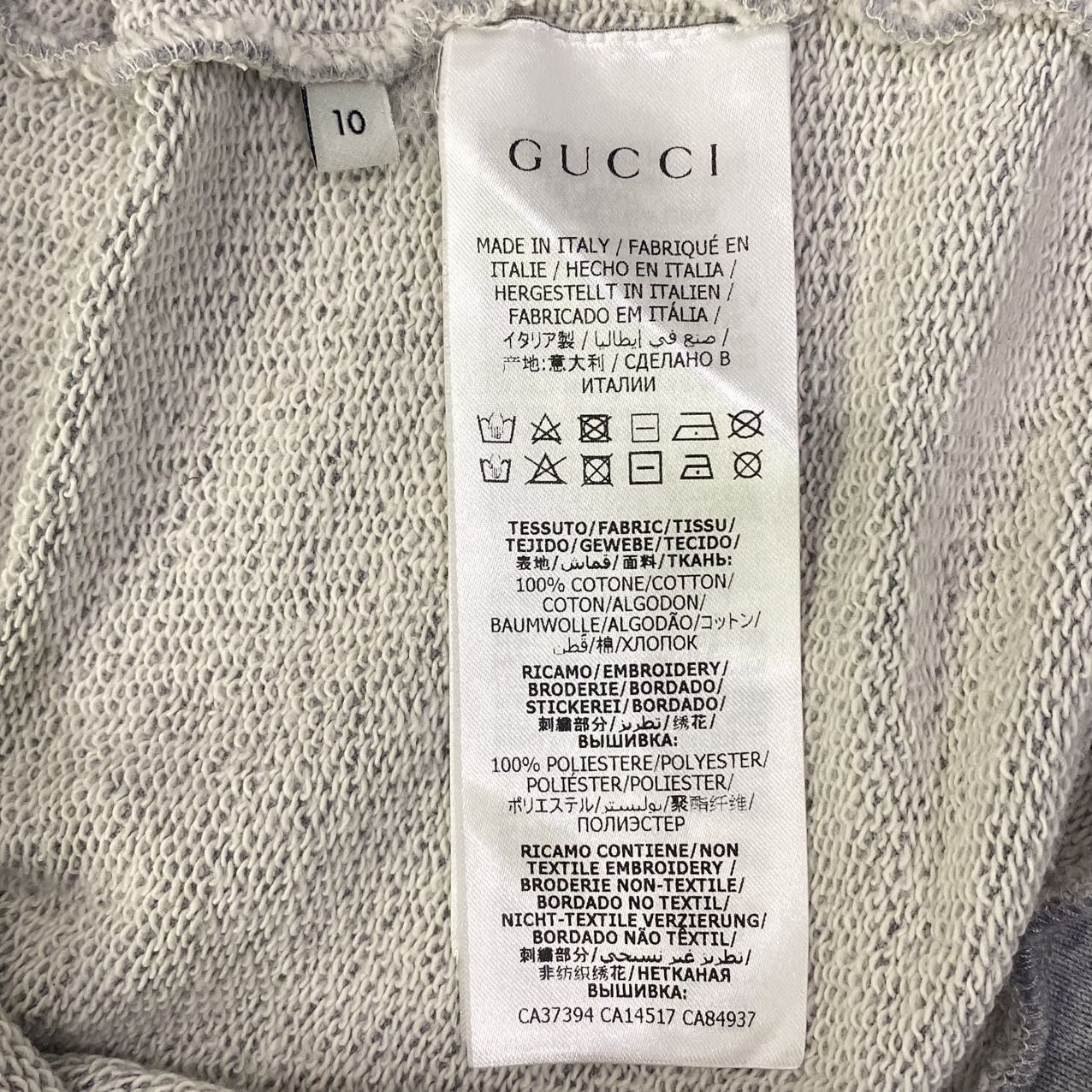 Gucci GUCCI Letter Crew Neck Pullover Long Sleeve Sweatshirt K26WX Size M / US 6-8 / IT 42-44 - 7 Thumbnail