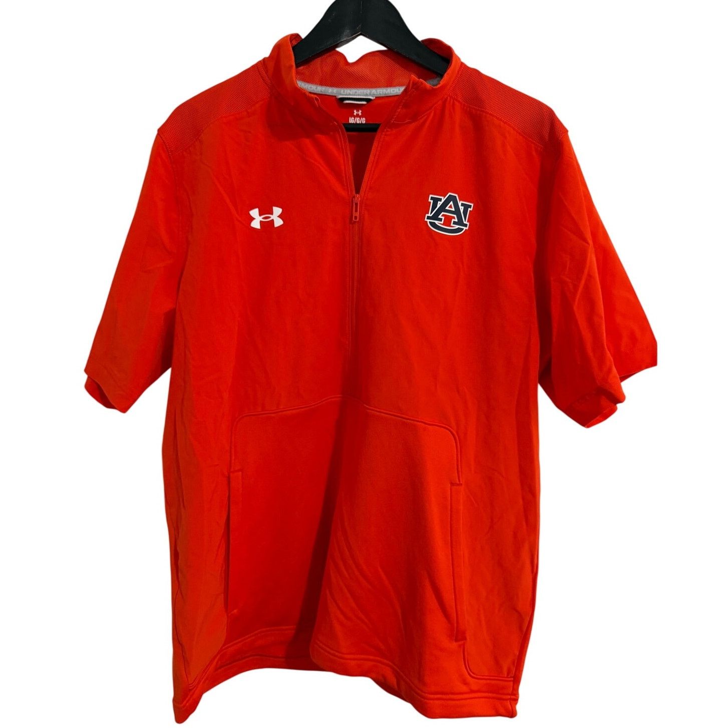 Under Armour Auburn Tigers Under Armour 1/4-Zip Polo Shirt Men's Size L Size US L / EU 52-54 / 3 - 1 Thumbnail