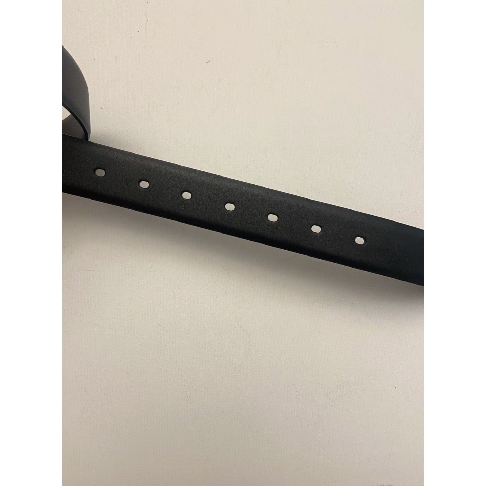 Vintage VINTAGE John Henry Belt Leather Black Size 38 Men Adult 38 Black Leather Belt 1302052 New Size 38 - 4 Thumbnail