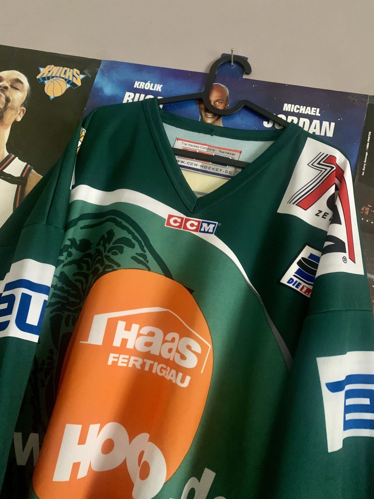 Ccm × NHL × Vintage 2004/05 CCM Augsburger Panther Playoffs Jersey #9 Brennan Size US XXL / EU 58 / 5 - 2 Thumbnail
