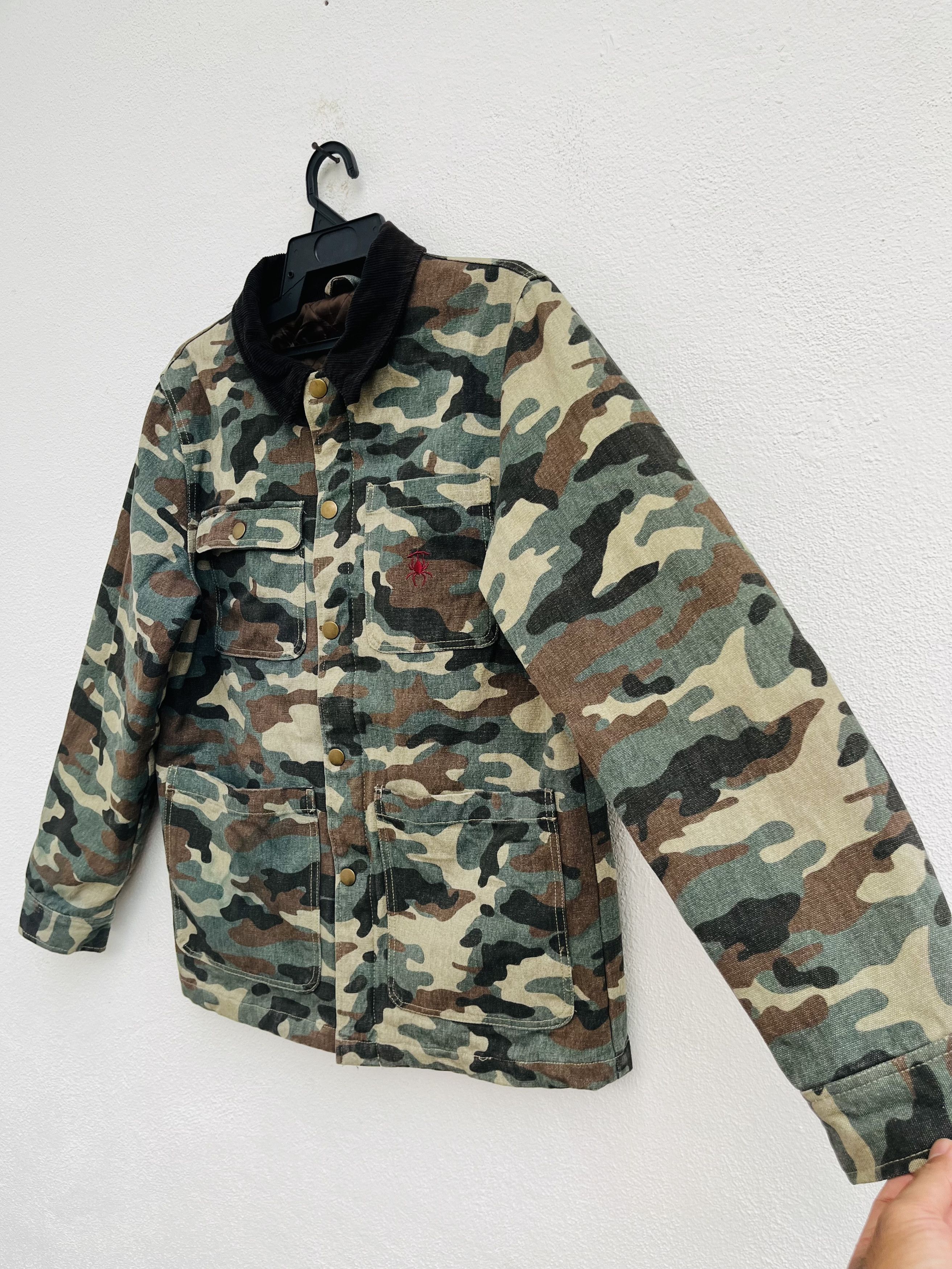 Japanese Brand Vintage DWFH Spider Duck Camouflage Fashion Style Size US M / EU 48-50 / 2 - 5 Thumbnail