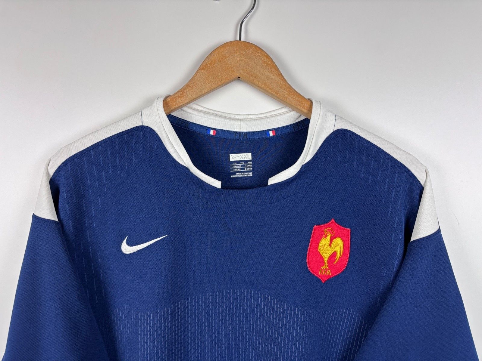 Nike France National Team 2009-10 Rugby Shirt Nike Jersey XXL Size US XXL / EU 58 / 5 - 2 Thumbnail