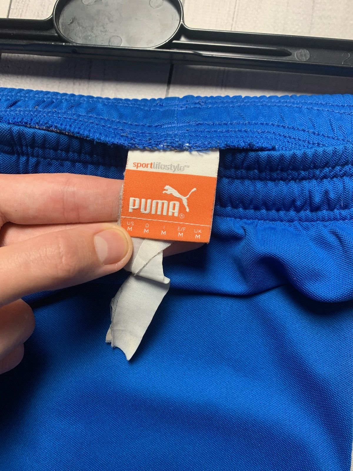 Puma × Vintage Vintage puma New Castle United soccer shorts blue rare M Size US 32 / EU 48 - 4 Thumbnail