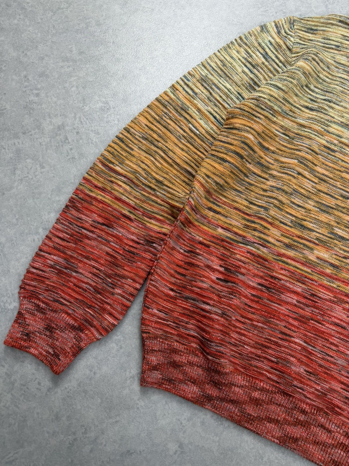 Other Montechiaro Knit Sweater Men’s Multicolor Size 54 Size US L / EU 52-54 / 3 - 3 Thumbnail