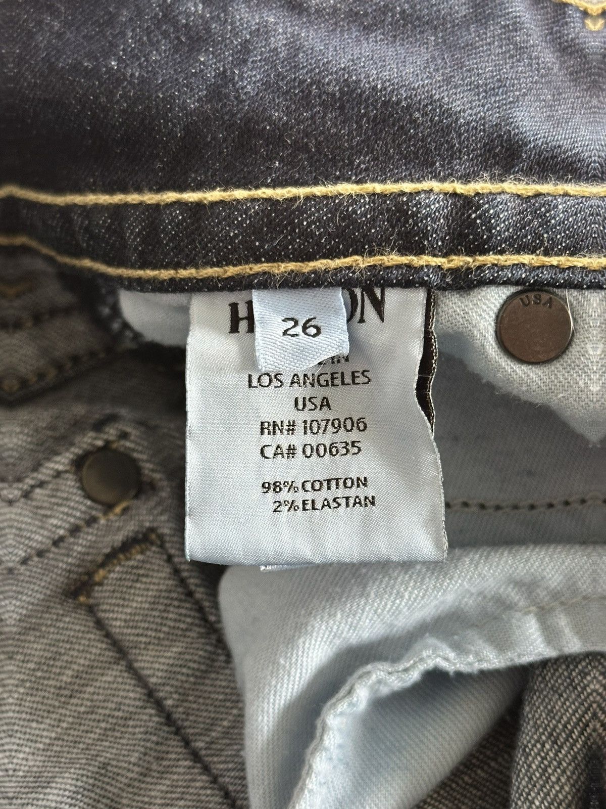 Hudson Vintage Hudson Low-rise Size 26" / US 2 / IT 38 - 7 Thumbnail