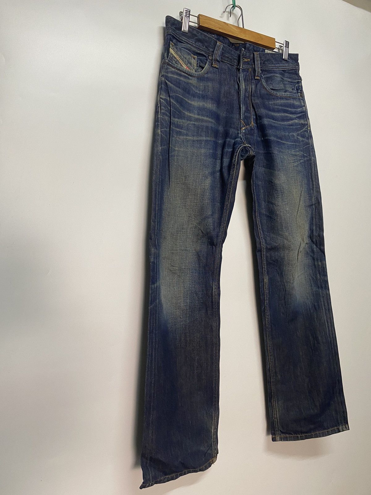 Diesel × Japanese Brand Diesel Industry 0073N Denim Distressed Jeans Size US 30 / EU 46 - 4 Thumbnail