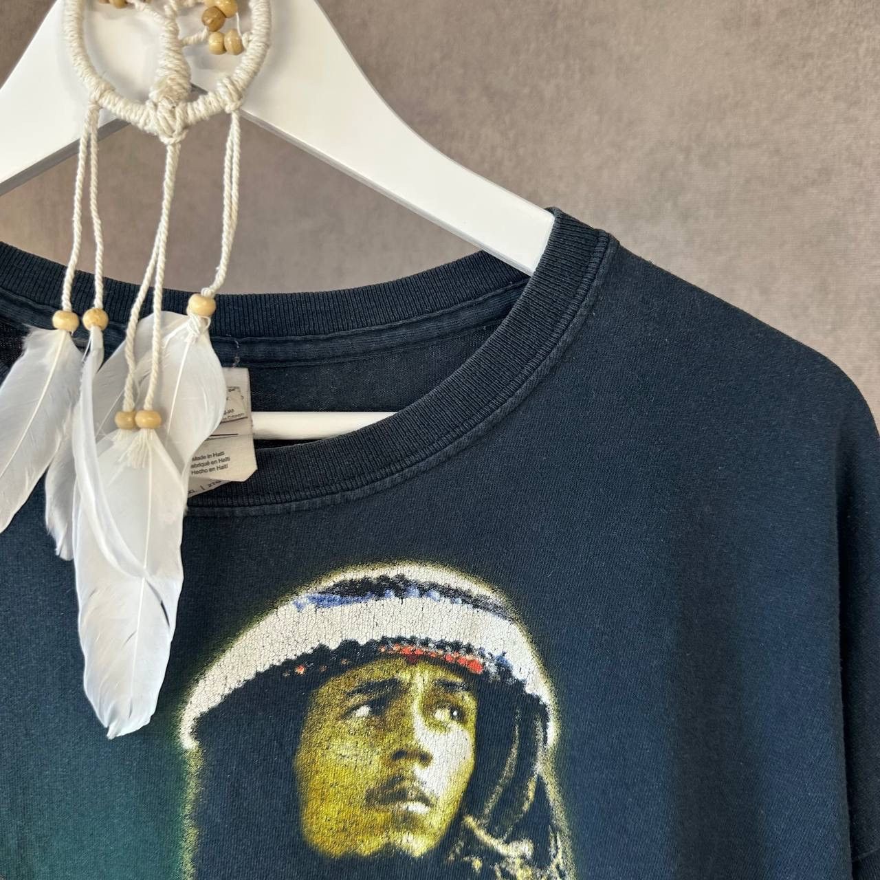 Bob Marley × Vintage Vintage Bob Marley tee y2k band marihuana the legend 00s Size US XXL / EU 58 / 5 - 7 Thumbnail