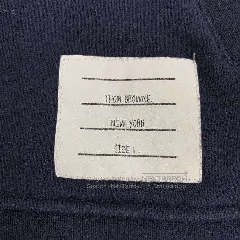 Thom Browne Thom Browne Dark blue hoodie Size US S / EU 44-46 / 1 - 5 Thumbnail