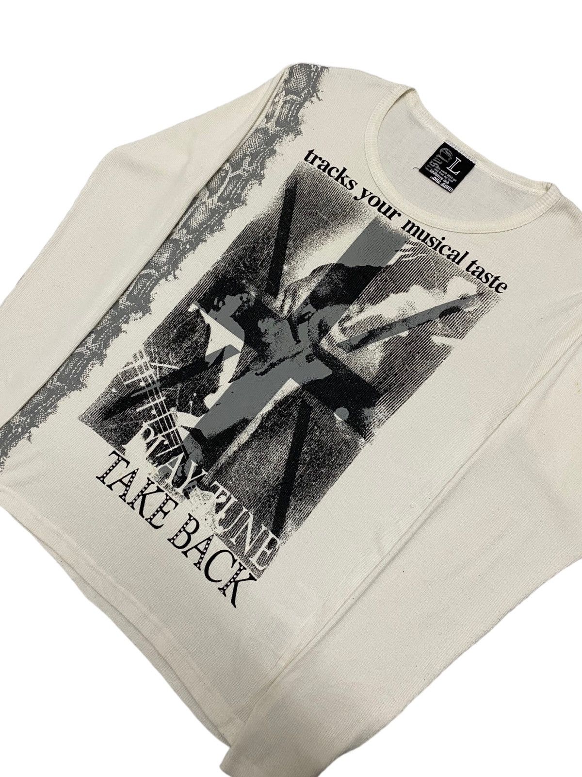 20471120 × Hysteric Glamour One Soun Japan Brand Art Tracks of Musical Taste Play Tune Size US S / EU 44-46 / 1 - 2 Thumbnail