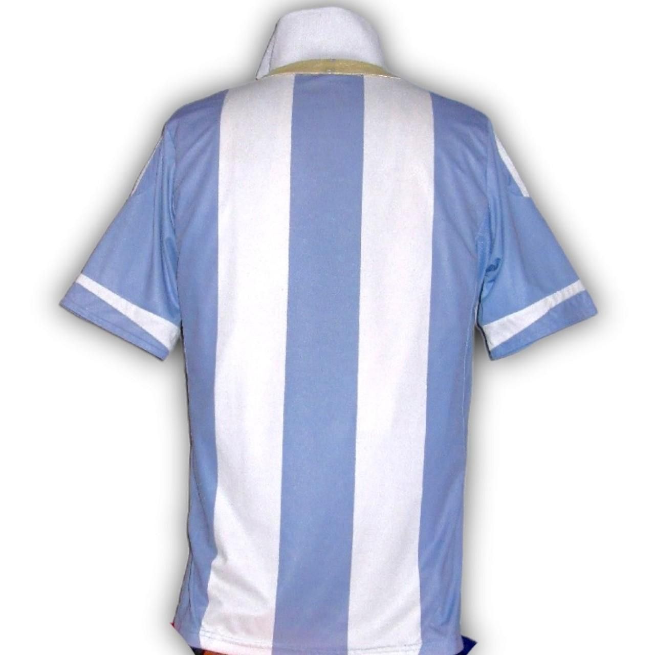Adidas Argentina 2010 2011 World Cup Home Shirt Jersey Size US M / EU 48-50 / 2 - 2 Thumbnail