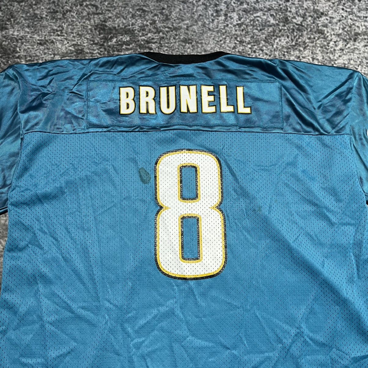 Champion Vintage 90s Jacksonville Jaguars Mark Brunell #8 Jersey NEW Size US XL / EU 56 / 4 - 9 Thumbnail