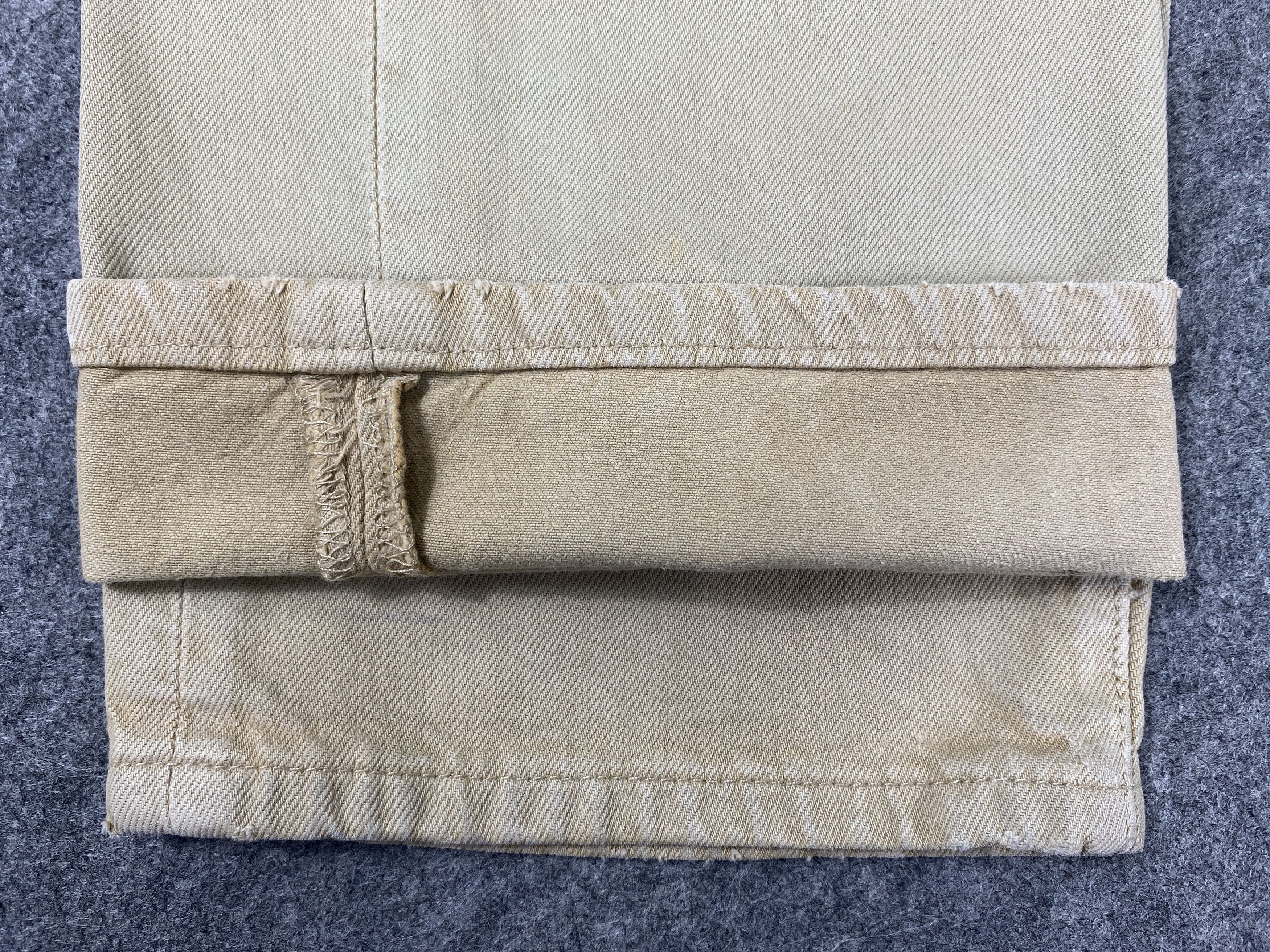 Levi's Khaki Vintage Levi's 501 Jeans 36x31 Denim -JN2247 Size US 35 - 10 Thumbnail