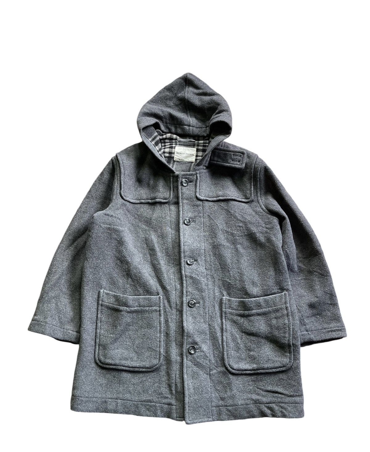 Japanese Brand Japanese Occheidi Italiana Wool Parka Hood Jacket Size US L / EU 52-54 / 3 - 1 Thumbnail