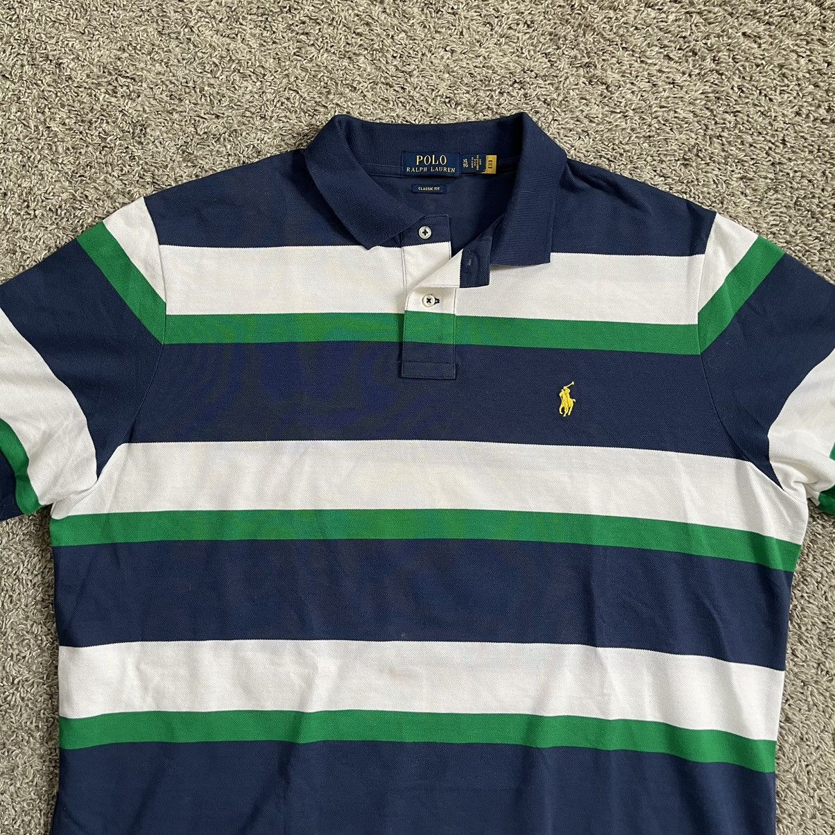 Polo Ralph Lauren 🔴Polo Ralph Lauren Shirt Size XL Stripes Size US XL / EU 56 / 4 - 2 Thumbnail