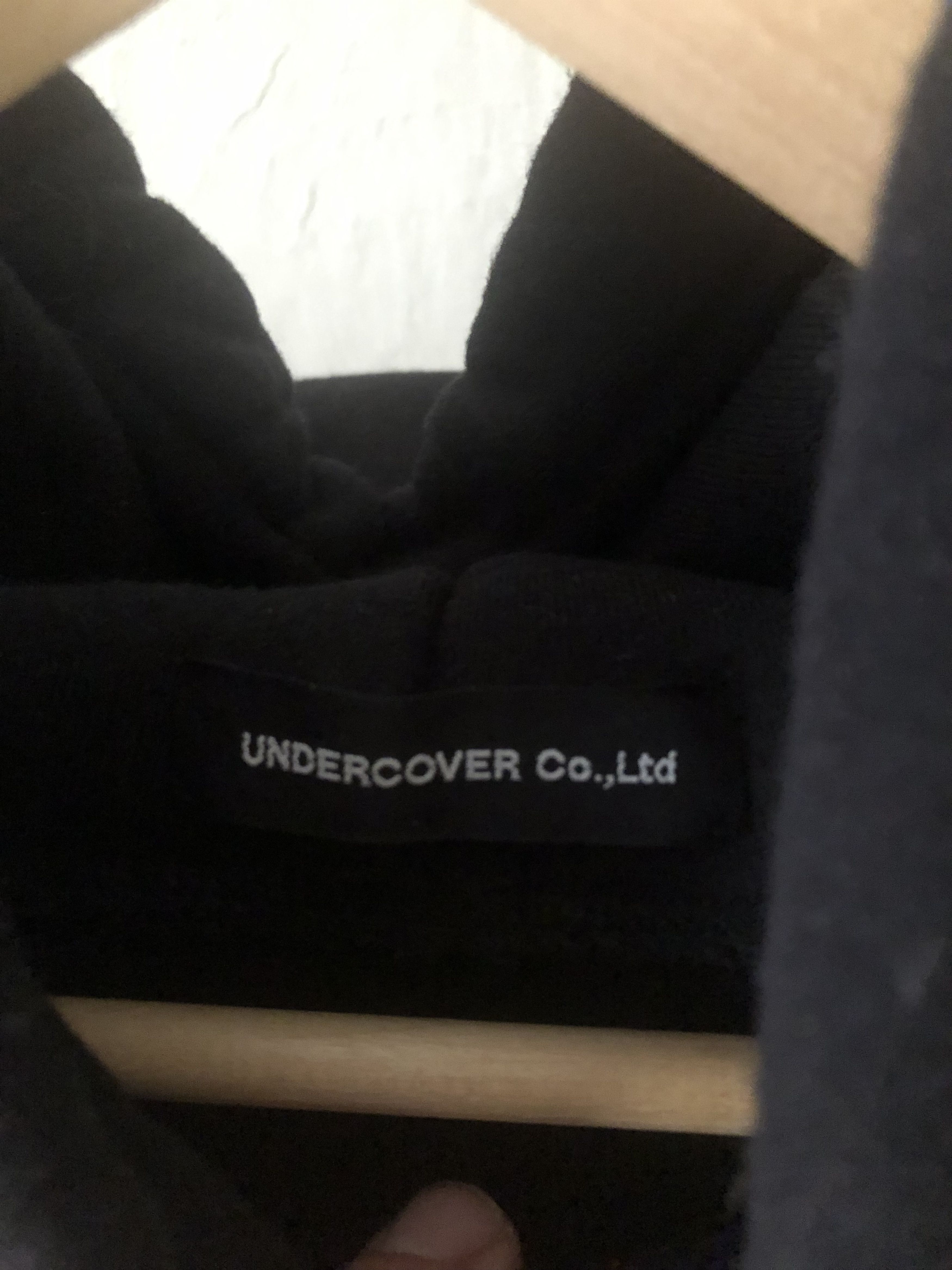 Undercover AW20 Undercover "Throne of blood" black hoodie, sz 3 Size US L / EU 52-54 / 3 - 2 Thumbnail