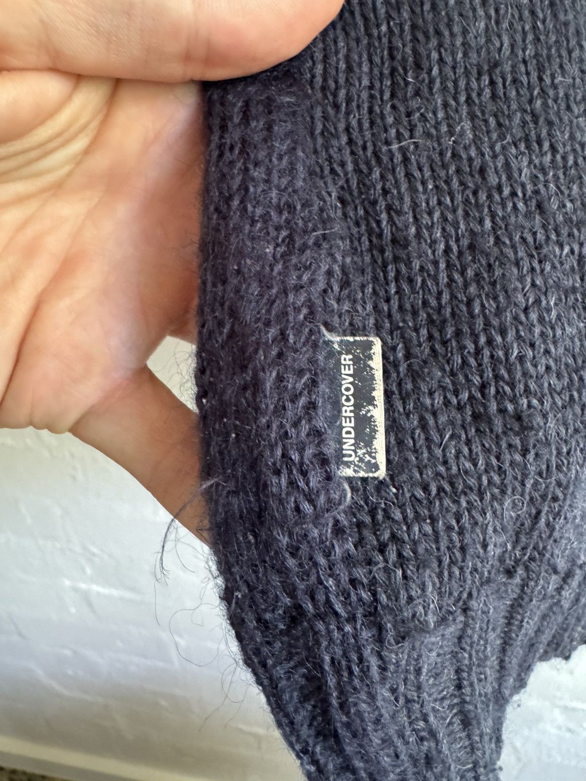 Undercover Mohair backed sweater Size US L / EU 52-54 / 3 - 5 Thumbnail