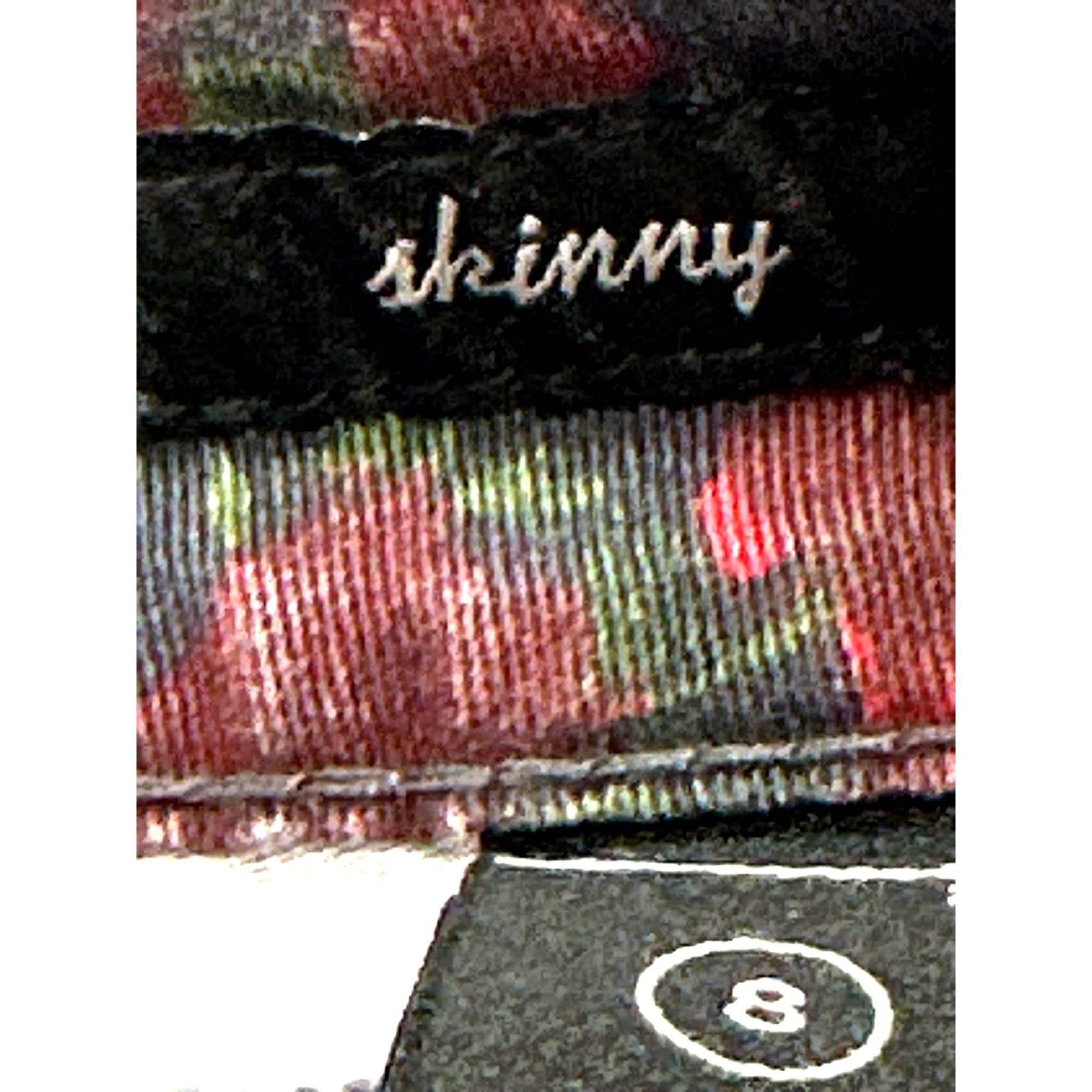 Seven 7 Seven7 Skinny Stretch Bold Floral Print Mid High Rise Jean Y Size 30" / US 8 / IT 44 - 9 Thumbnail