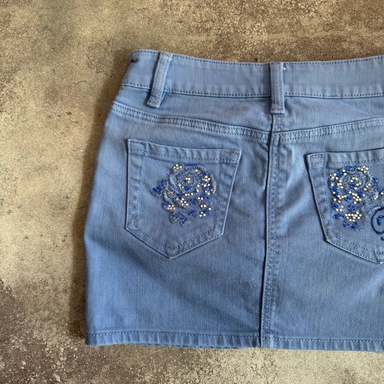 Morgan De Toi × Vintage Morgan De Toi Vintage Y2K Glamour Mini Skirt Size 26" / US 2 / IT 38 - 3 Thumbnail