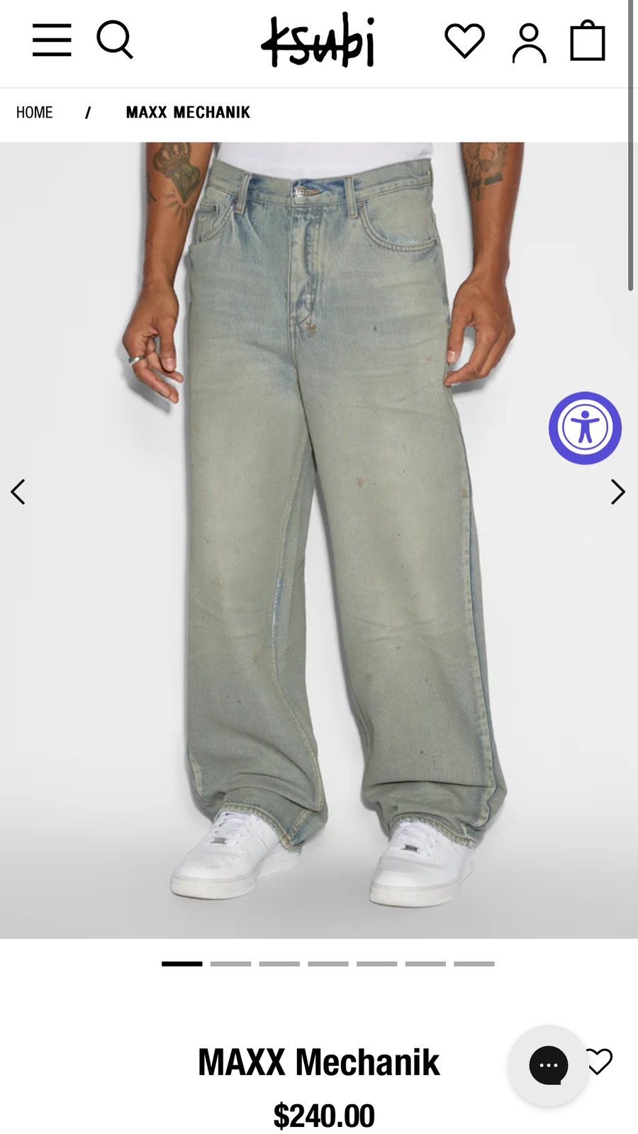 Ksubi Maxx Mechanik Size US 38 / EU 54 - 13 Thumbnail