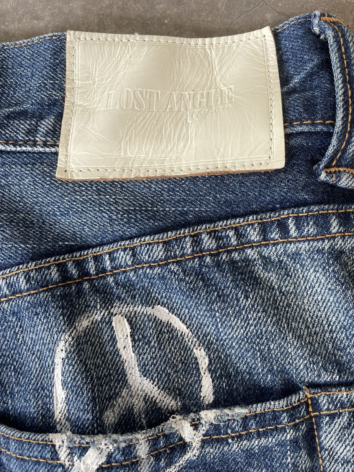 Japanese Brand Vintage Lost Angel Japan Selvedge Denim Size US 34 / EU 50 - 6 Thumbnail