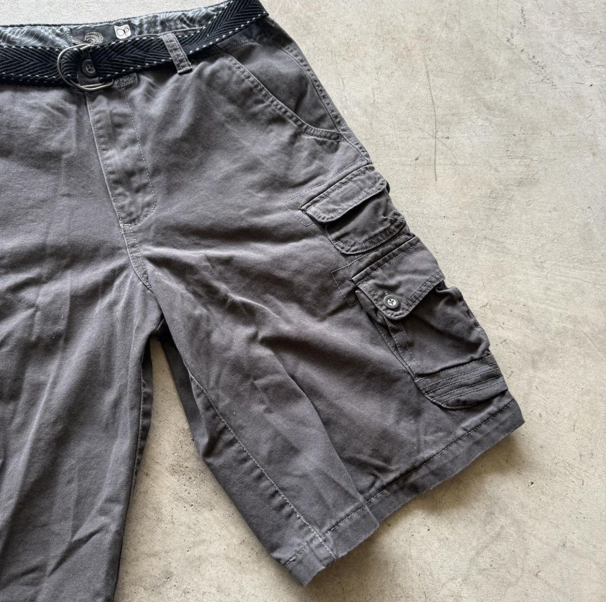 Ocean Pacific Vintage Y2K Ocean Pacific Grey Cargo Skater Shorts Men's W34 Size US 34 / EU 50 - 4 Thumbnail