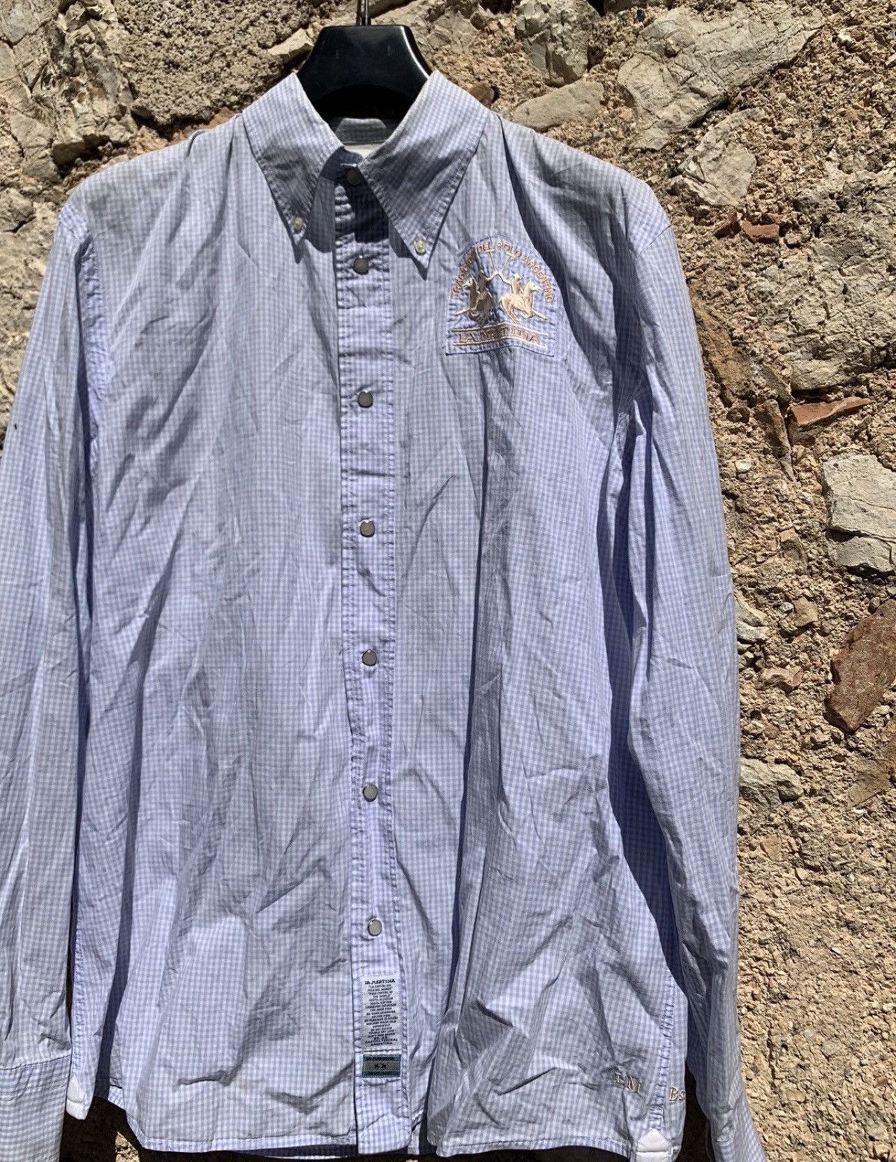 La Martina × Vintage La Martina Shirt Long Sleeve Polo Cup Y2K Size XL Size US XXL / EU 58 / 5 - 2 Thumbnail
