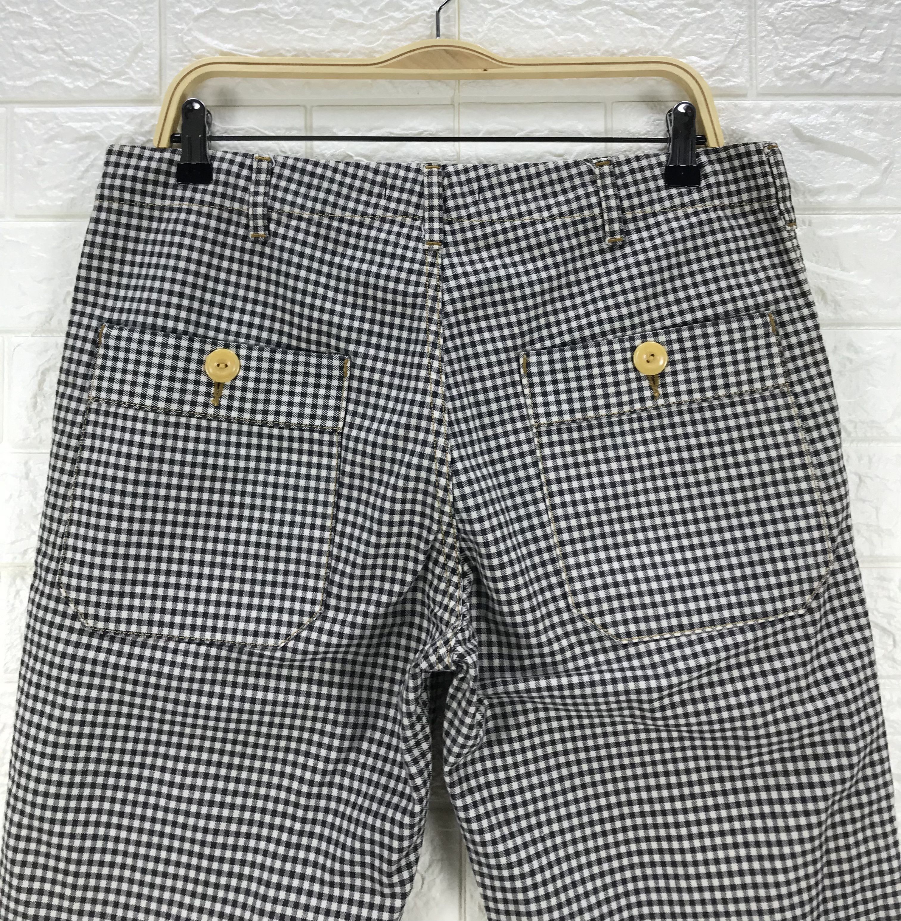 Japanese Brand Vintage Johnbull Plaid Pants Size US 32 / EU 48 - 6 Thumbnail